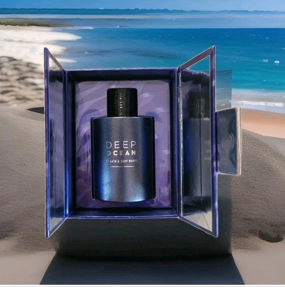 Bath & Body Works Deep Ocean Mens Collection Cologne 3.4 Fl Oz Discontinued HTF